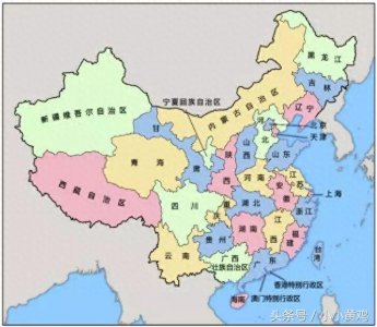 ​中国34个省级行政区划简称及由来